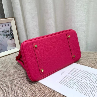 Herthtmes Togo Birkin 20/25/30/35 Bottle Red Bag