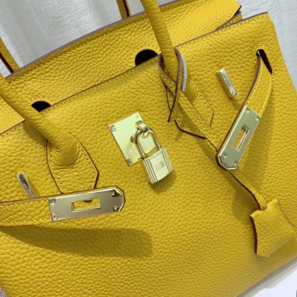 Herthtmes Togo Birkin 20/25/30/35 Bottle Yellow Bag