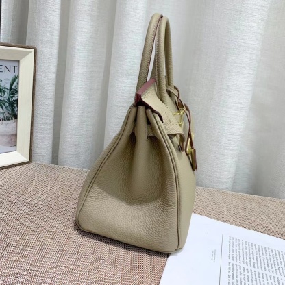 Herthtmes Togo Birkin 20/25/30/35 Bottle Grey Bag
