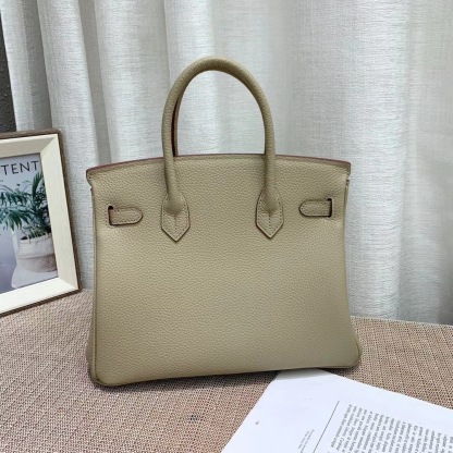 Herthtmes Togo Birkin 20/25/30/35 Bottle Grey Bag