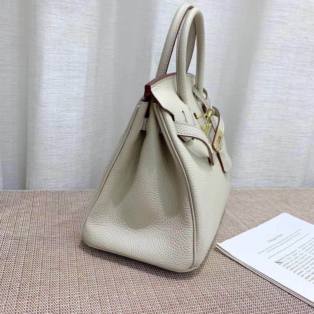 Herthtmes Togo Birkin 20/25/30/35 Bottle Grey Bag