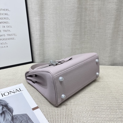 Herthtmes Togo Birkin 20/25 Bottle Light Purple Bag