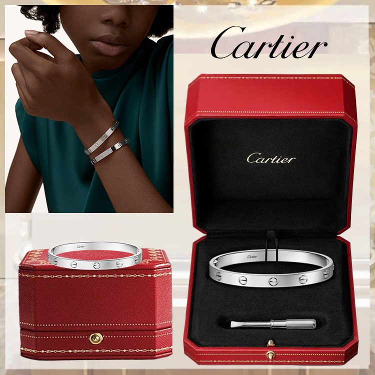 LOVE BRACELET,SINGLE-SCREW CLOSURE, CLASSIC MODEL & LOVE BRACELET, CLASSIC MODEL, BRUSHED