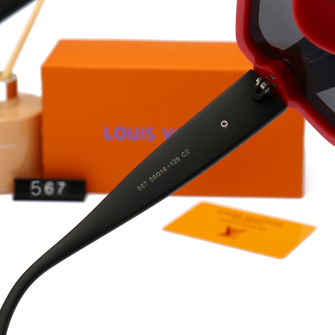 5-color fashionable LthtV sunglasses