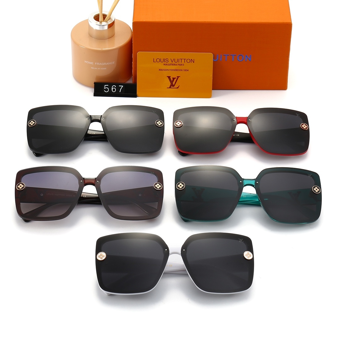 5-color fashionable LthtV sunglasses