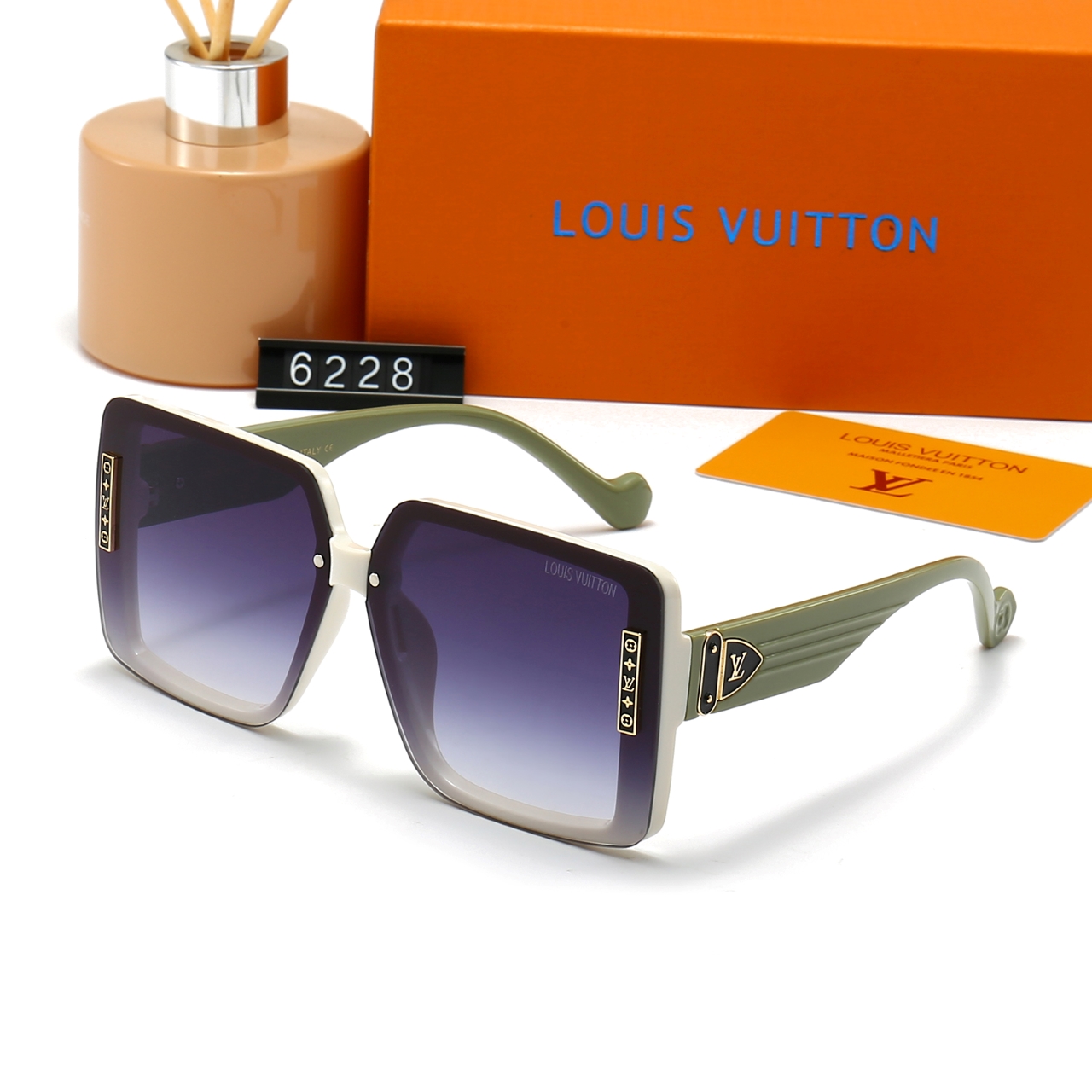 6-color fashionable LthtV sunglasses