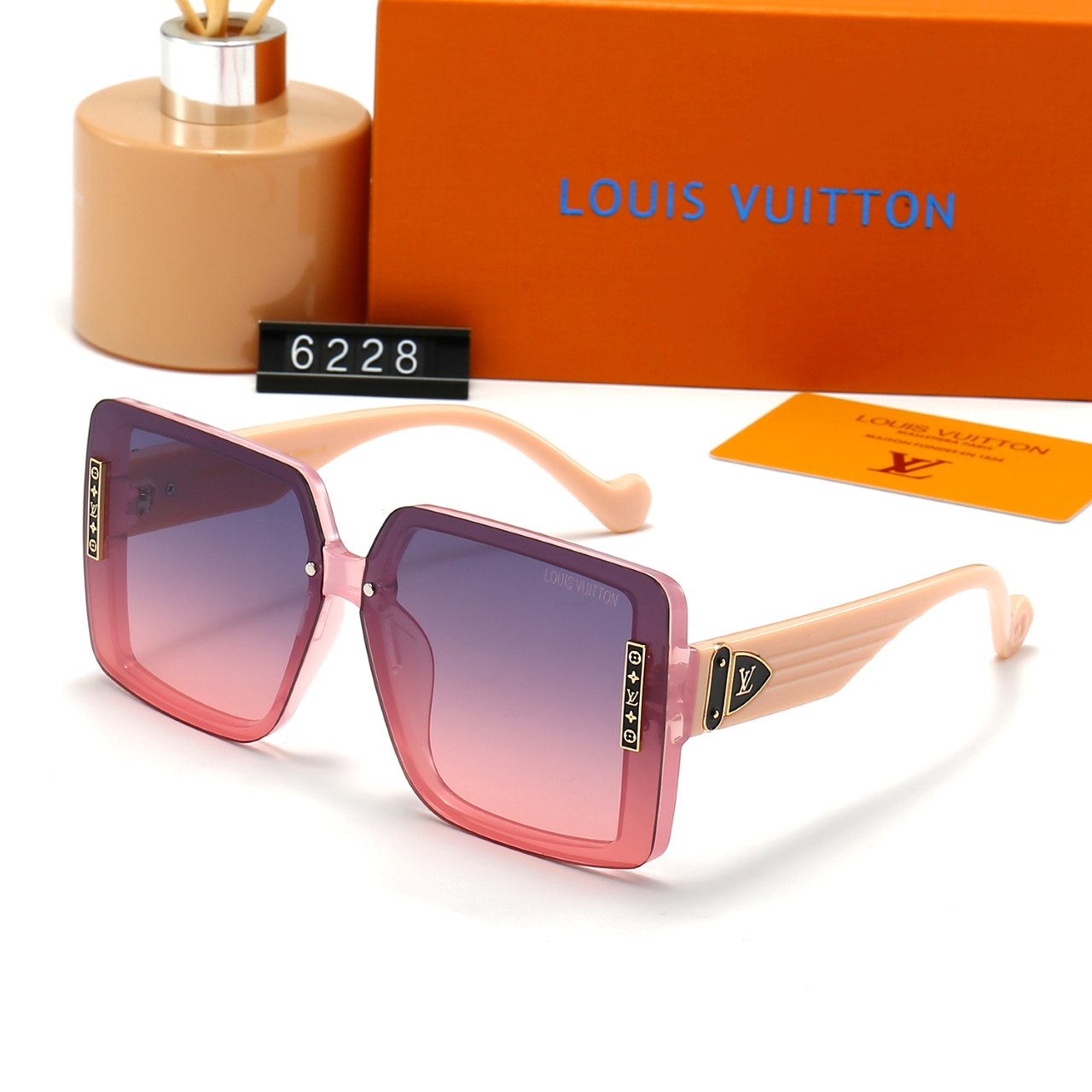 6-color fashionable LthtV sunglasses