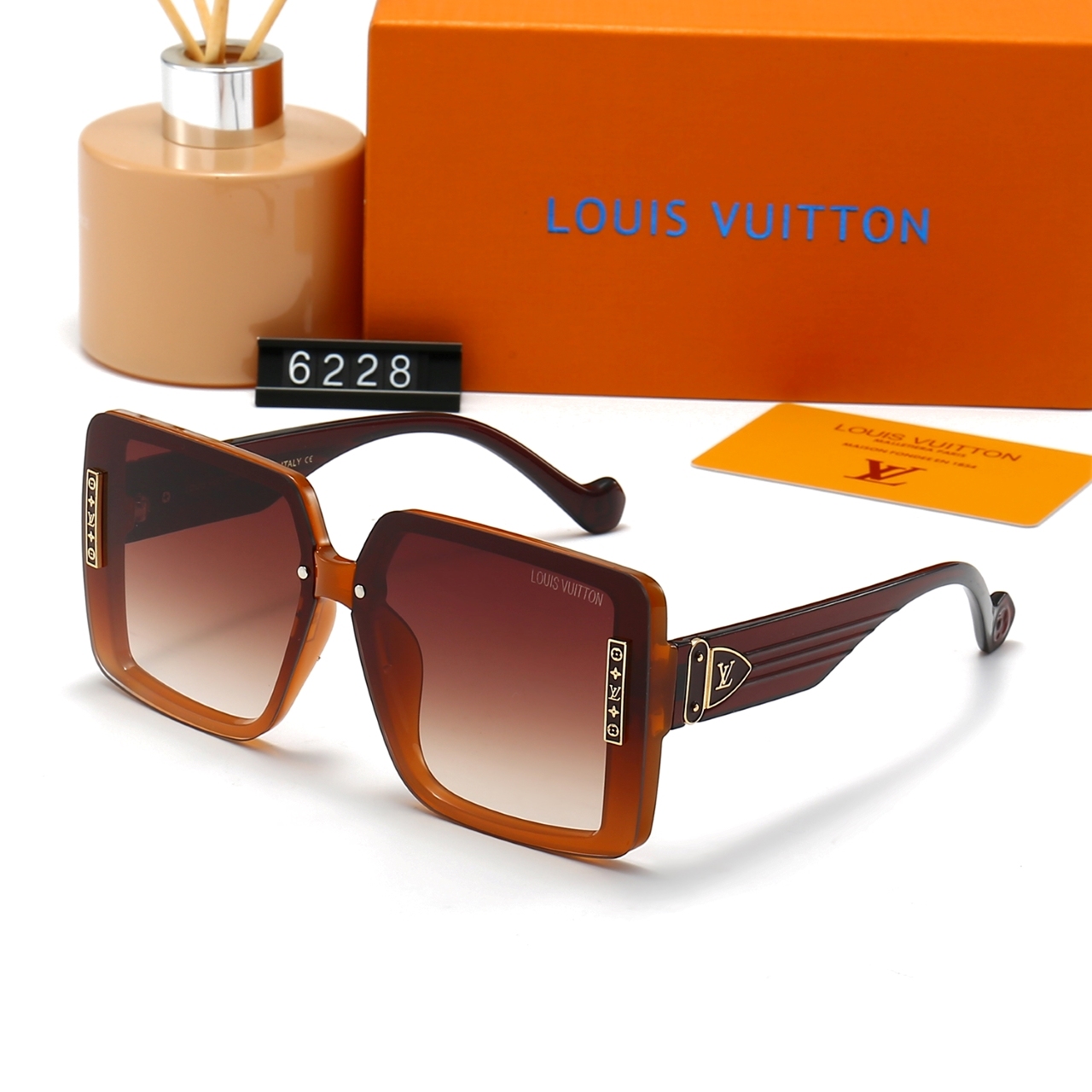 6-color fashionable LthtV sunglasses