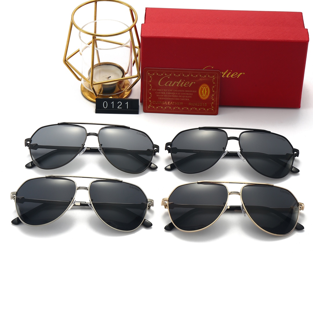 4-color fashionable Carthttier sunglasses