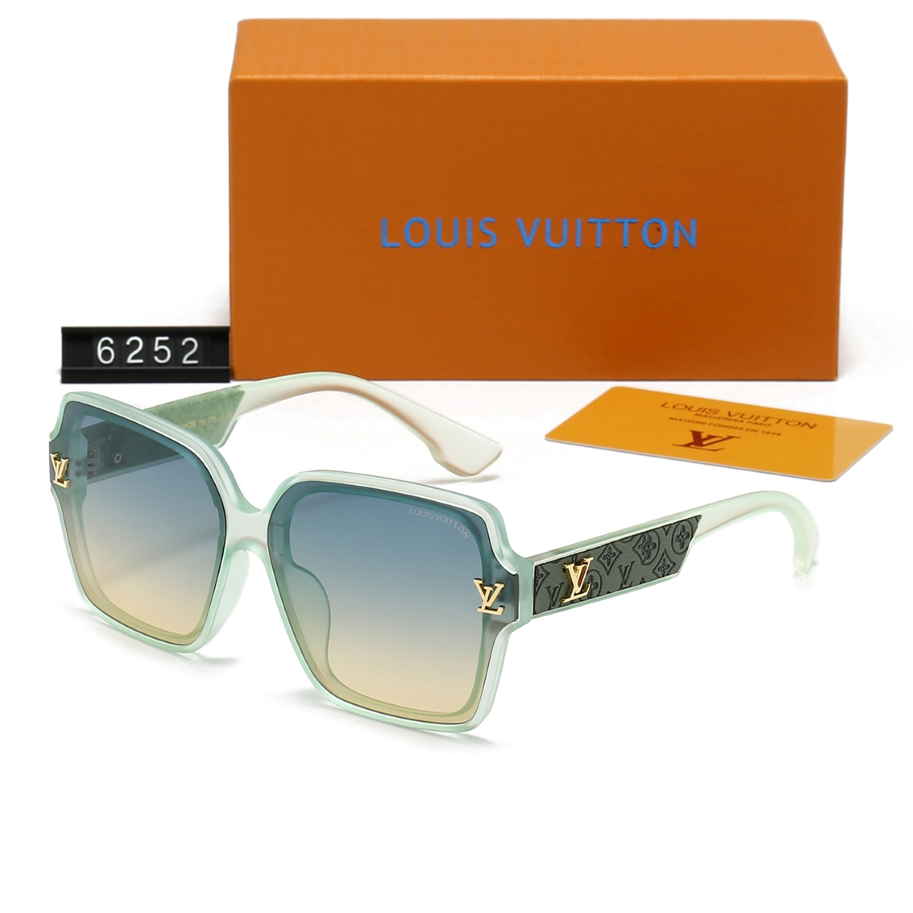 6-color fashionable LthtV sunglasses