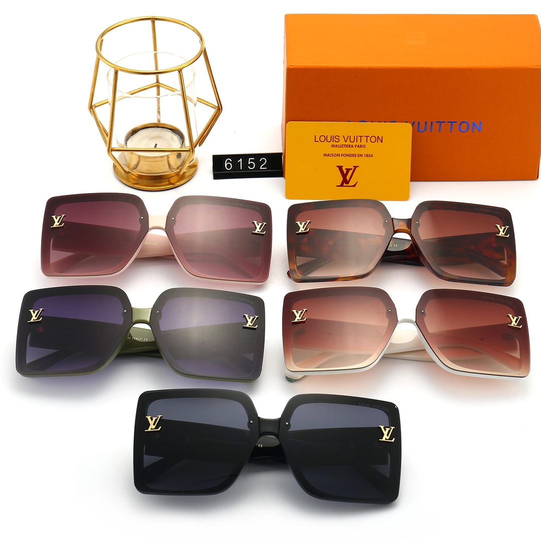 5-color fashionable LthtV sunglasses