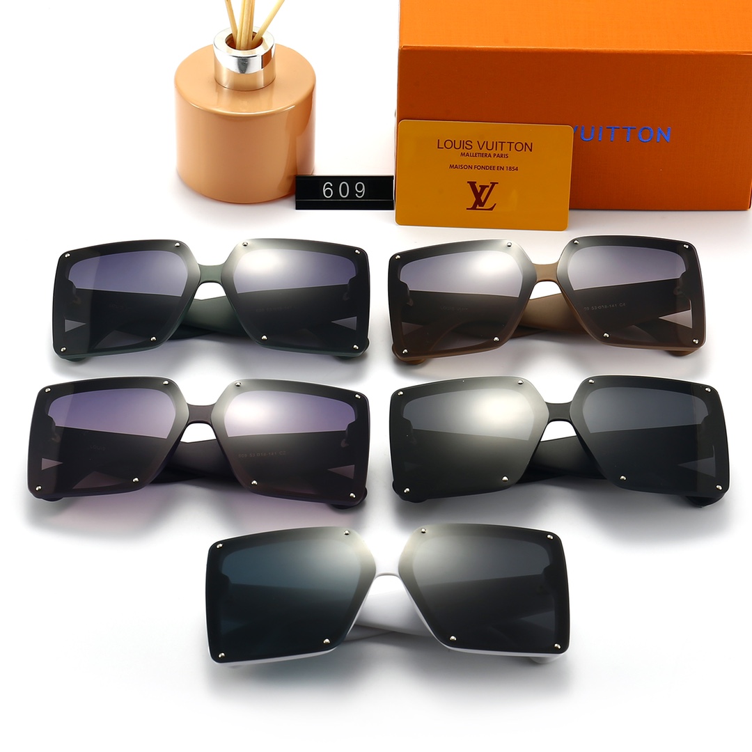 5-color fashionable LthtV sunglasses