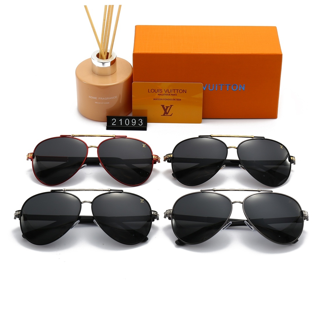 4-color fashionable LthtV sunglasses