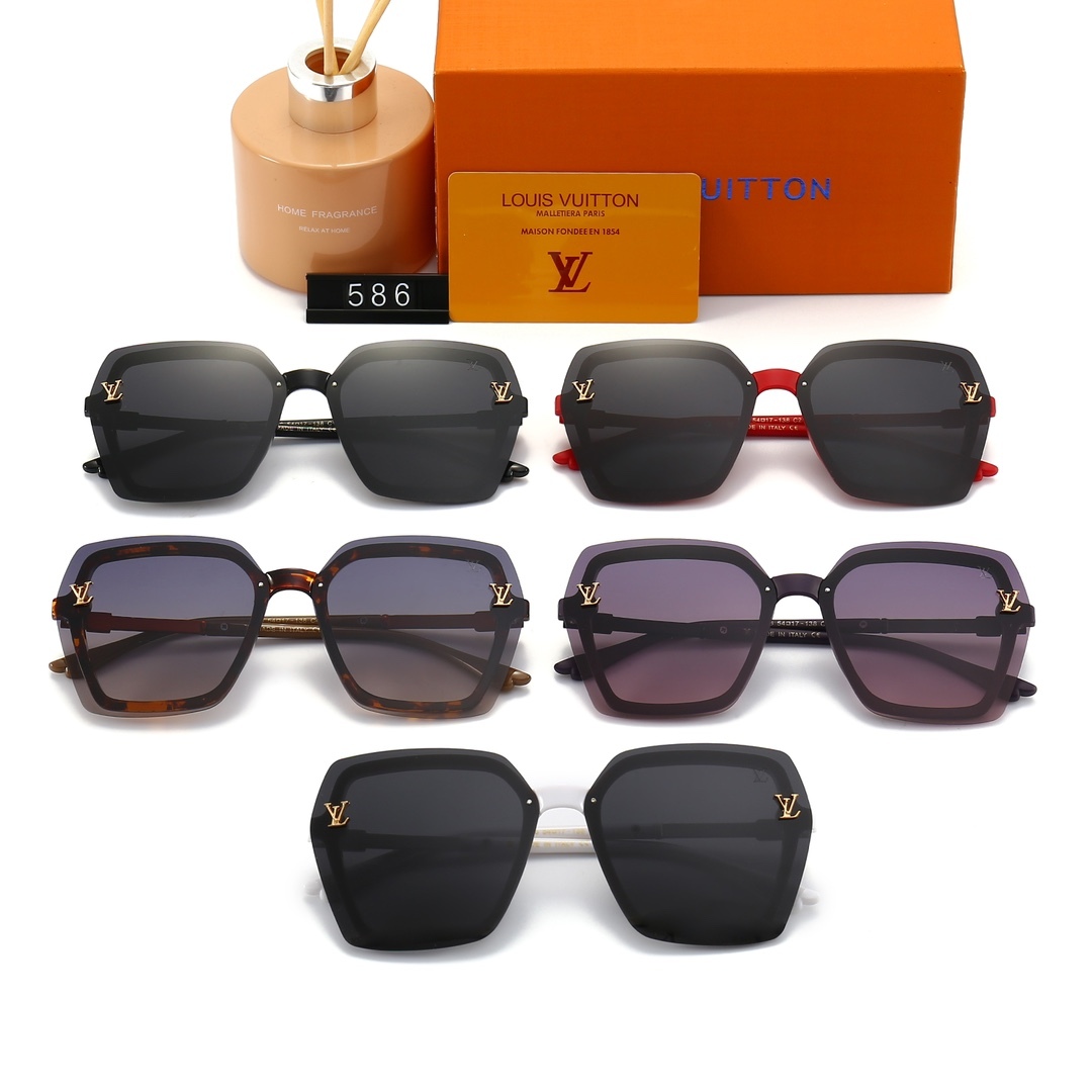 5-color fashionable LthtV sunglasses