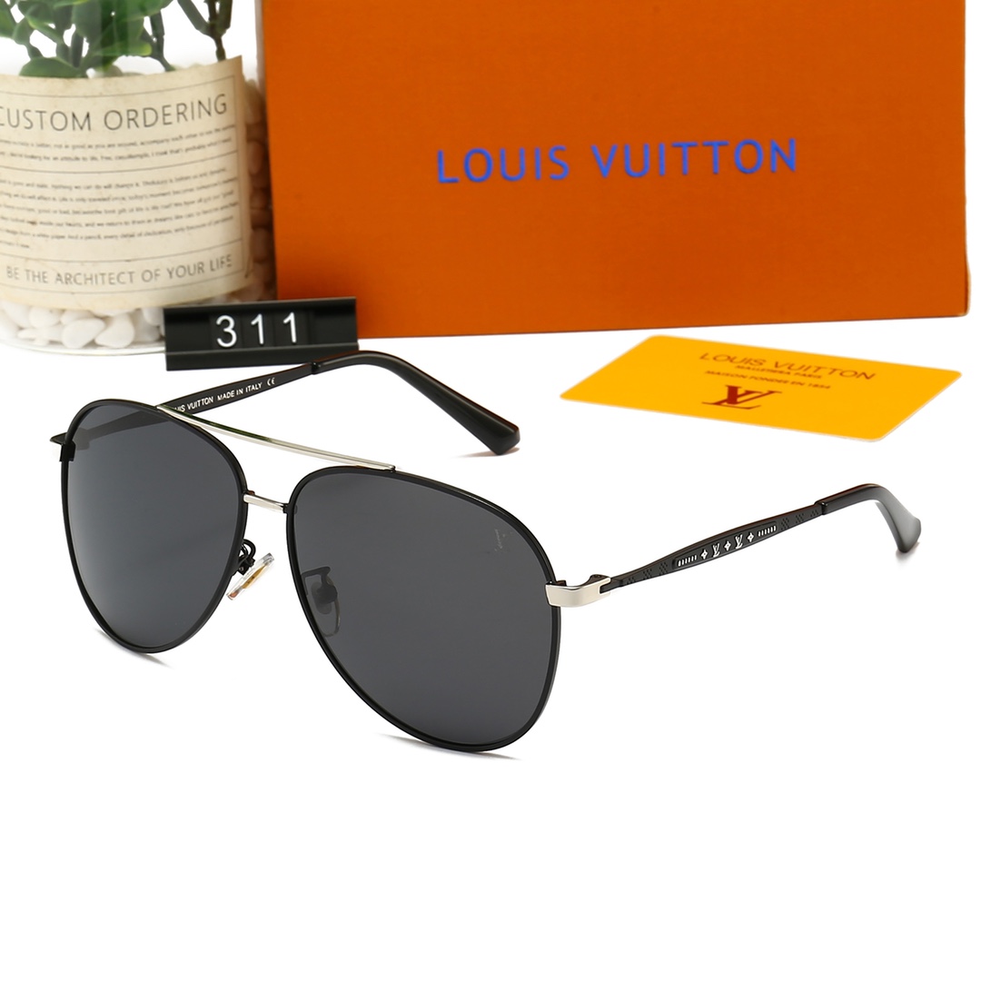 4-color fashionable LthtV sunglasses