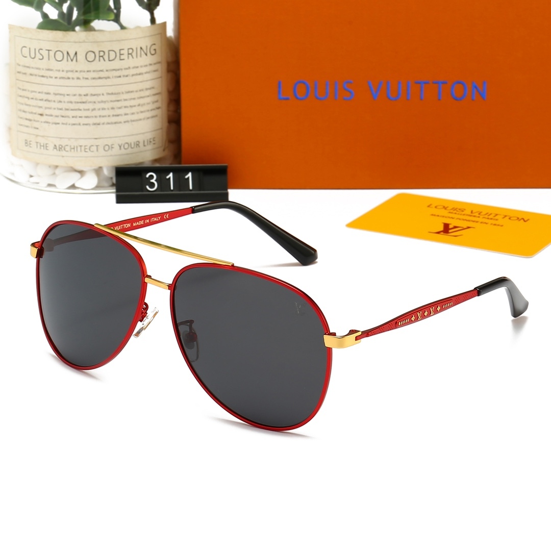 4-color fashionable LthtV sunglasses