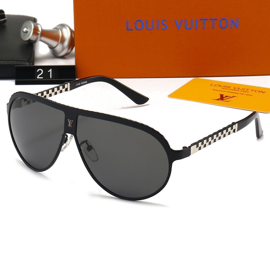 2-color fashionable LthtV sunglasses