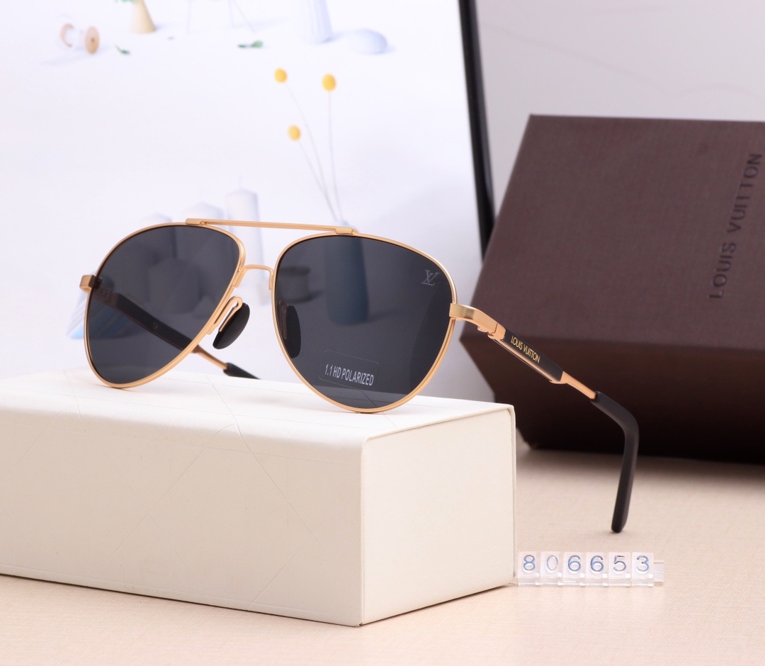 5-color fashionable LthtV sunglasses
