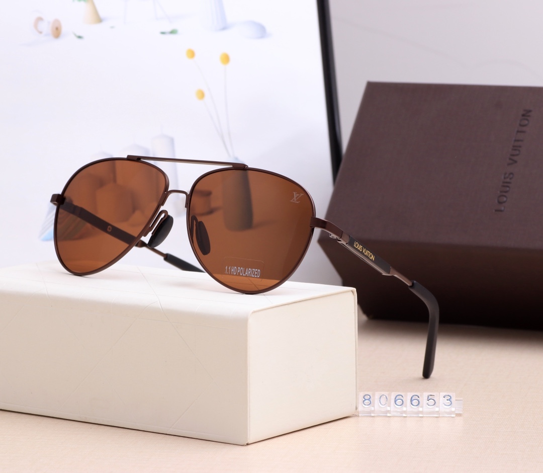 5-color fashionable LthtV sunglasses