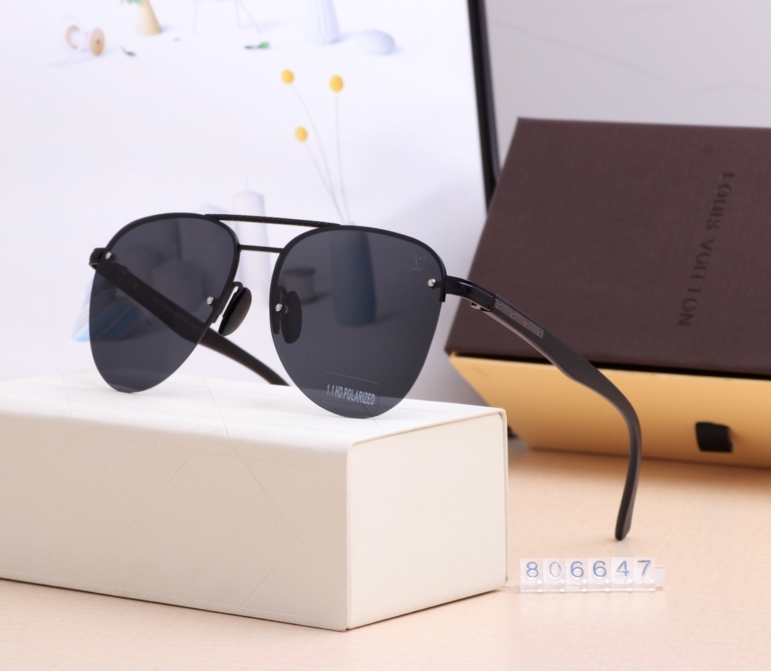 5-color fashionable LthtV sunglasses