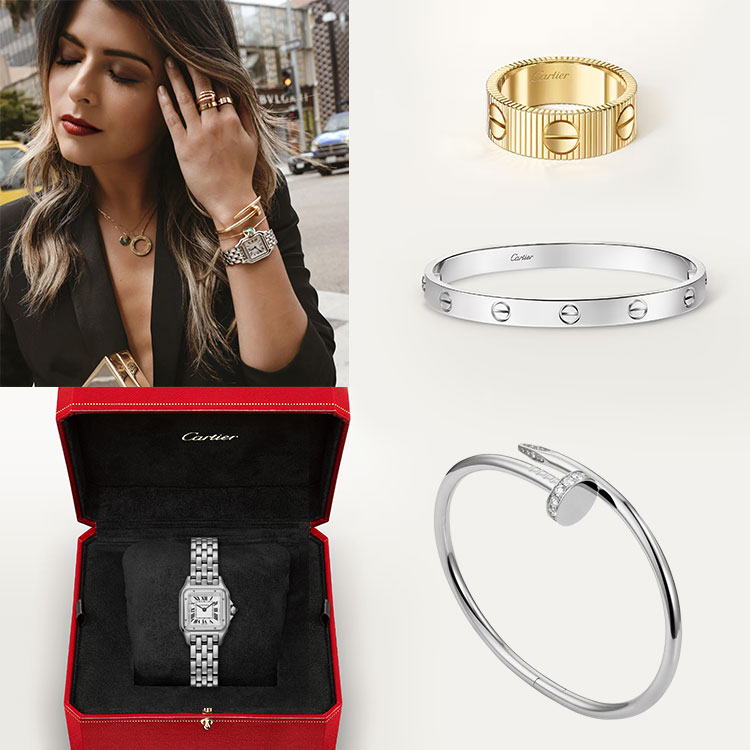 4-Piece Carthttier Stack- Panthère, Clou & Love