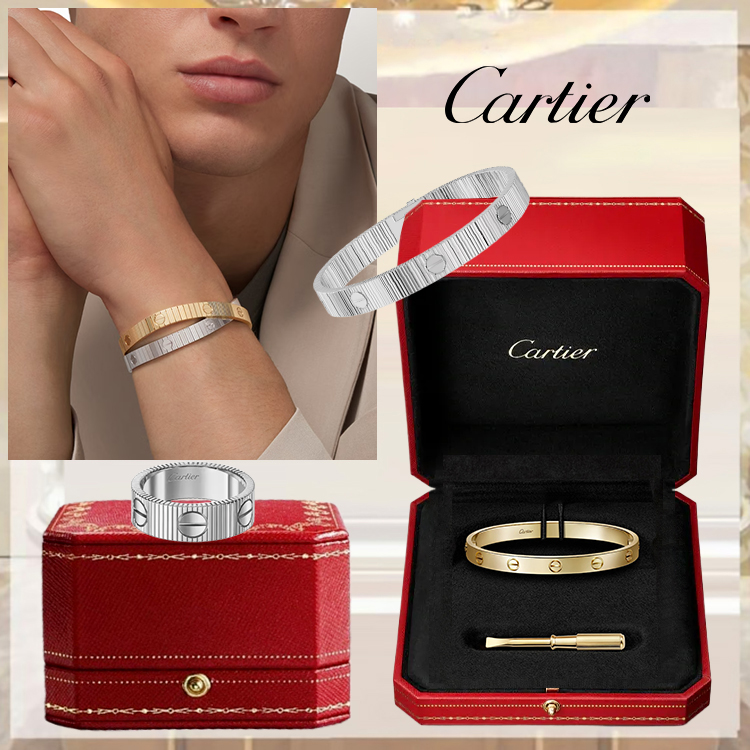 3‑Piece Carthttier Stack- Love, Bracelet & Ring