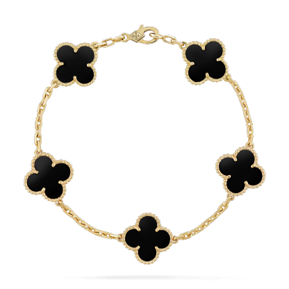 Yellow Gold Alhambra Jewelry Set & 5 Motifs