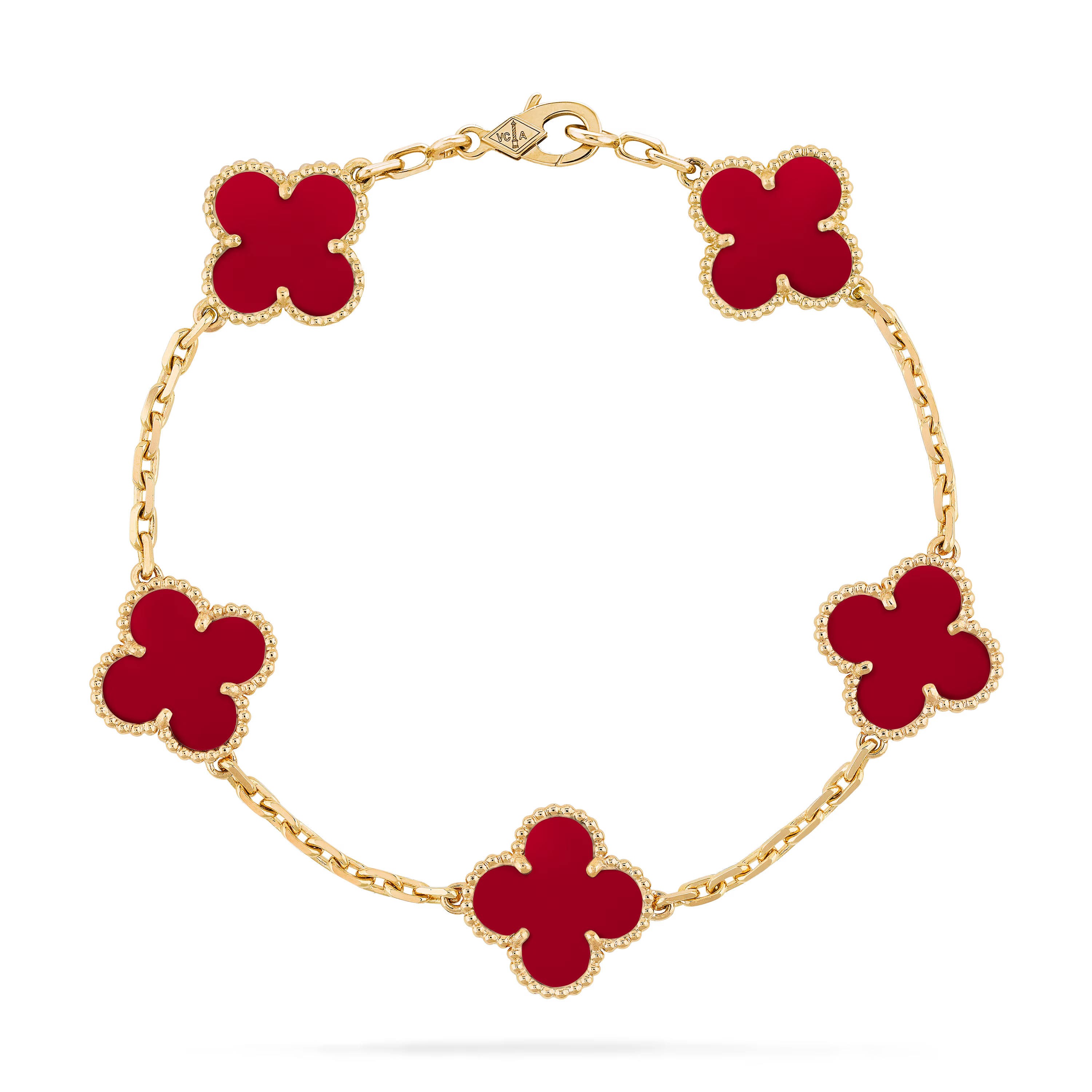 Yellow Gold Alhambra Jewelry Set & 5 Motifs