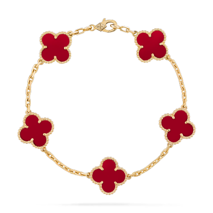 Yellow Gold Alhambra Jewelry Set & 5 Motifs