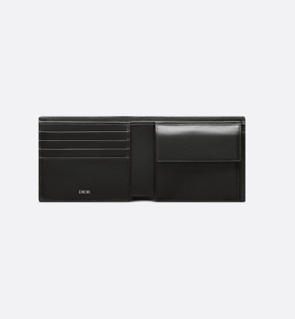 Bifold Wallet  Black CD Diamond Canvas