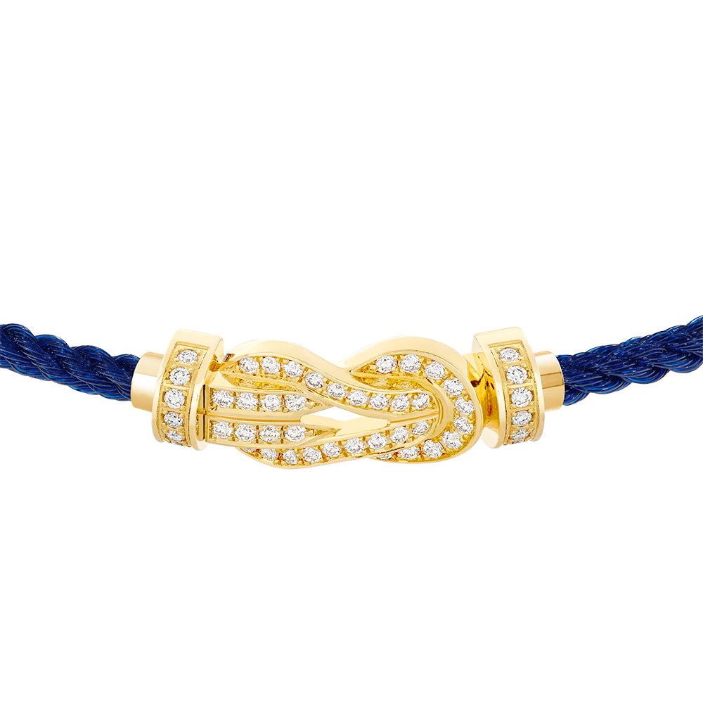 CHANCE INFINIE BRACELET 18K YELLOW GOLD AND DIAMONDS MEDIUM MODEL