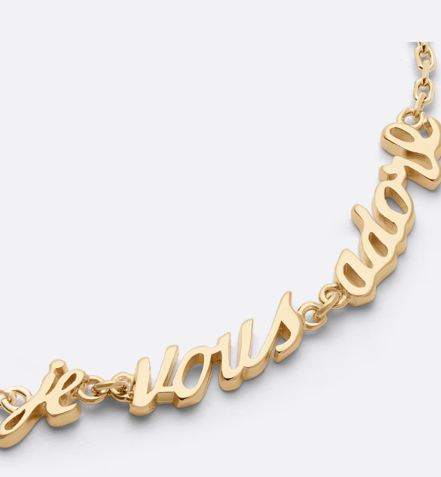 Je Vous Adore Bracelet