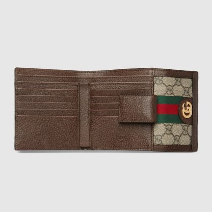 OPHIDIA  FRENCH FLAP WALLET