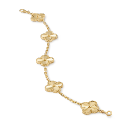 Yellow Gold Alhambra Jewelry Set & 5 Motifs