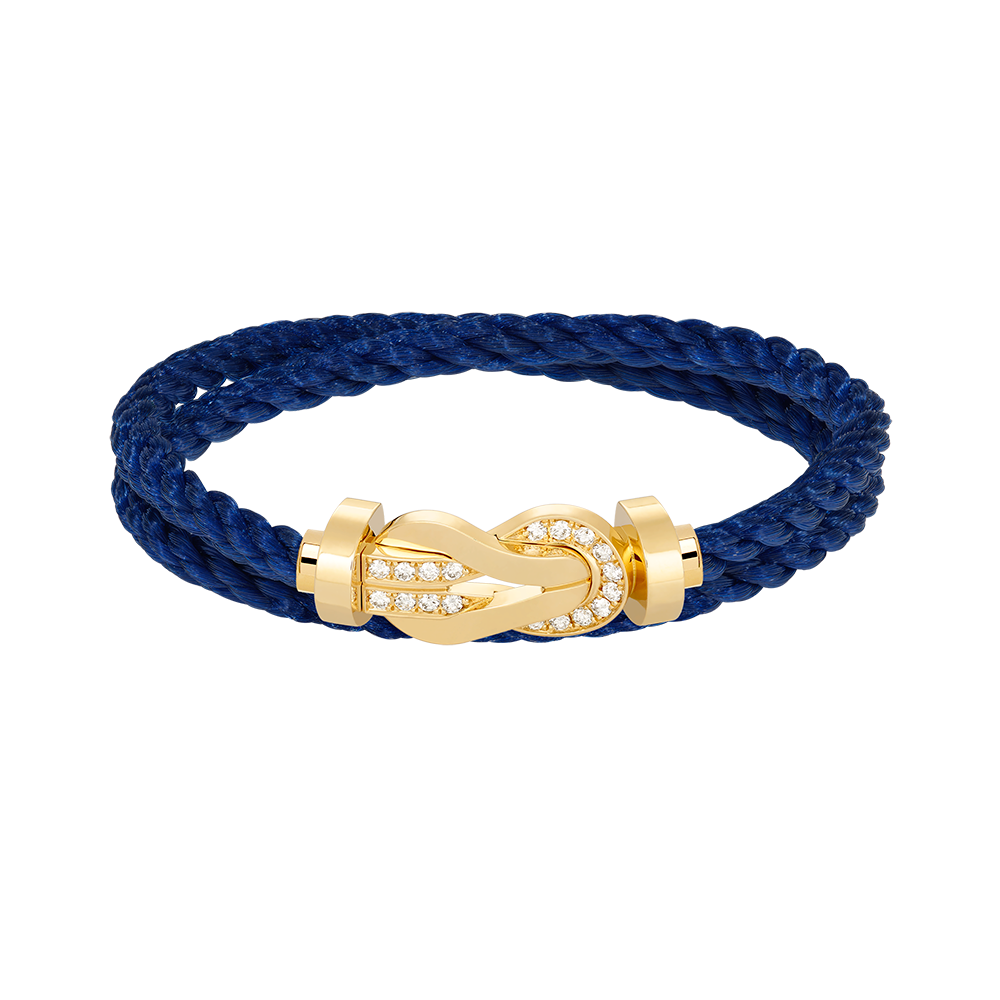 CHANCE INFINIE BRACELET 18K YELLOW GOLD AND DIAMONDS LARGE MODEL