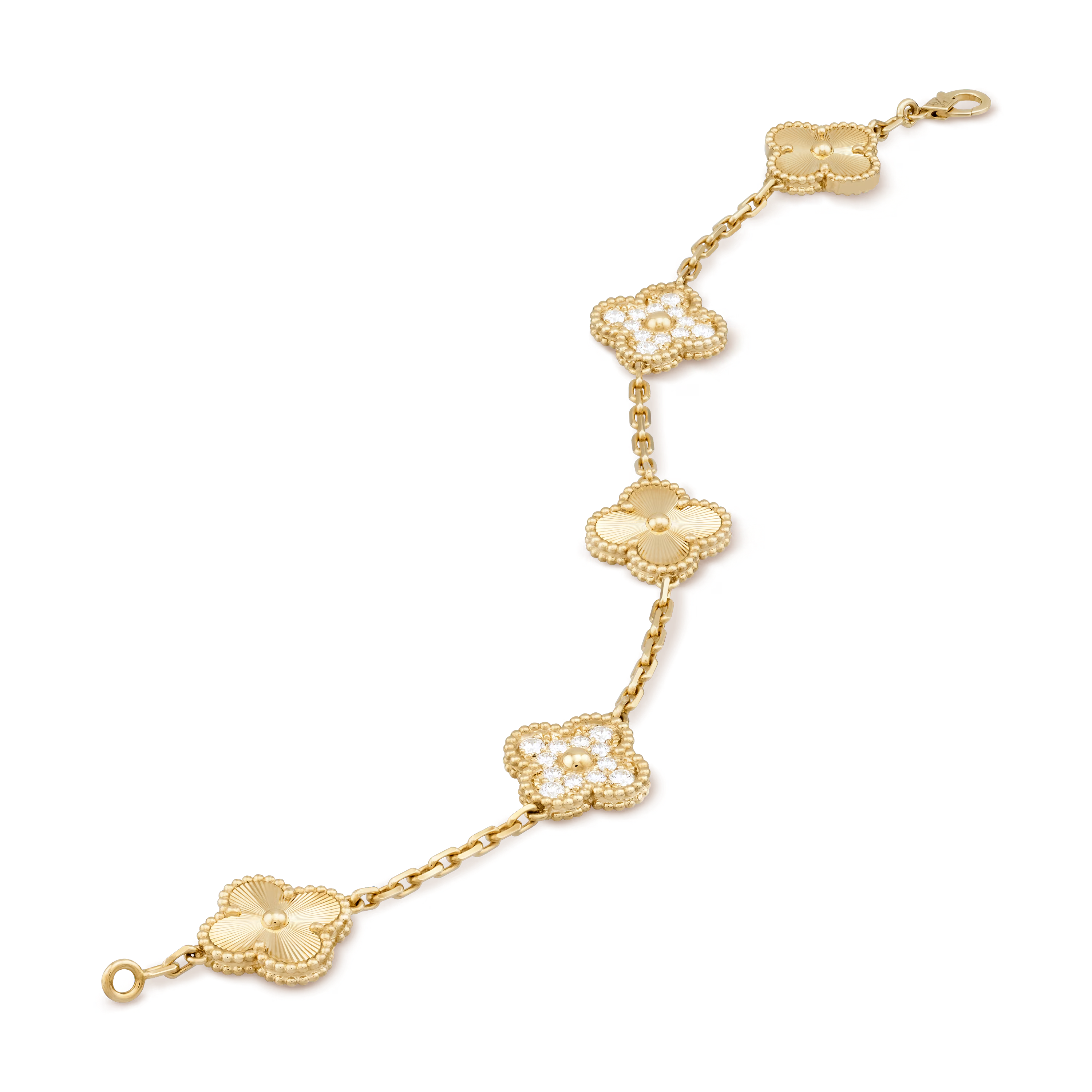 Yellow Gold Alhambra Jewelry Set & 5 Motifs