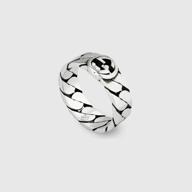 WIDE INTERLOCKING RING