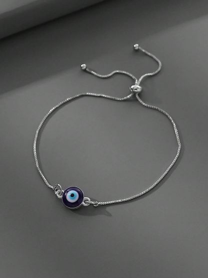 1pc Fashion Evil Eye Decor Bracelet For Women For Daily Life