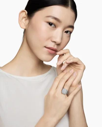 Wheaton® Ring Sterling Silver with Diamonds