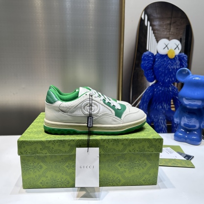 off-white & green mac80 sneakers