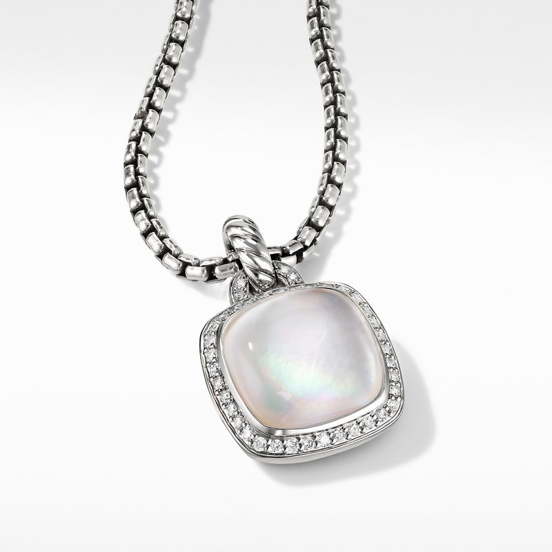 Albion® Pendant with Rock Crystal and Diamonds
