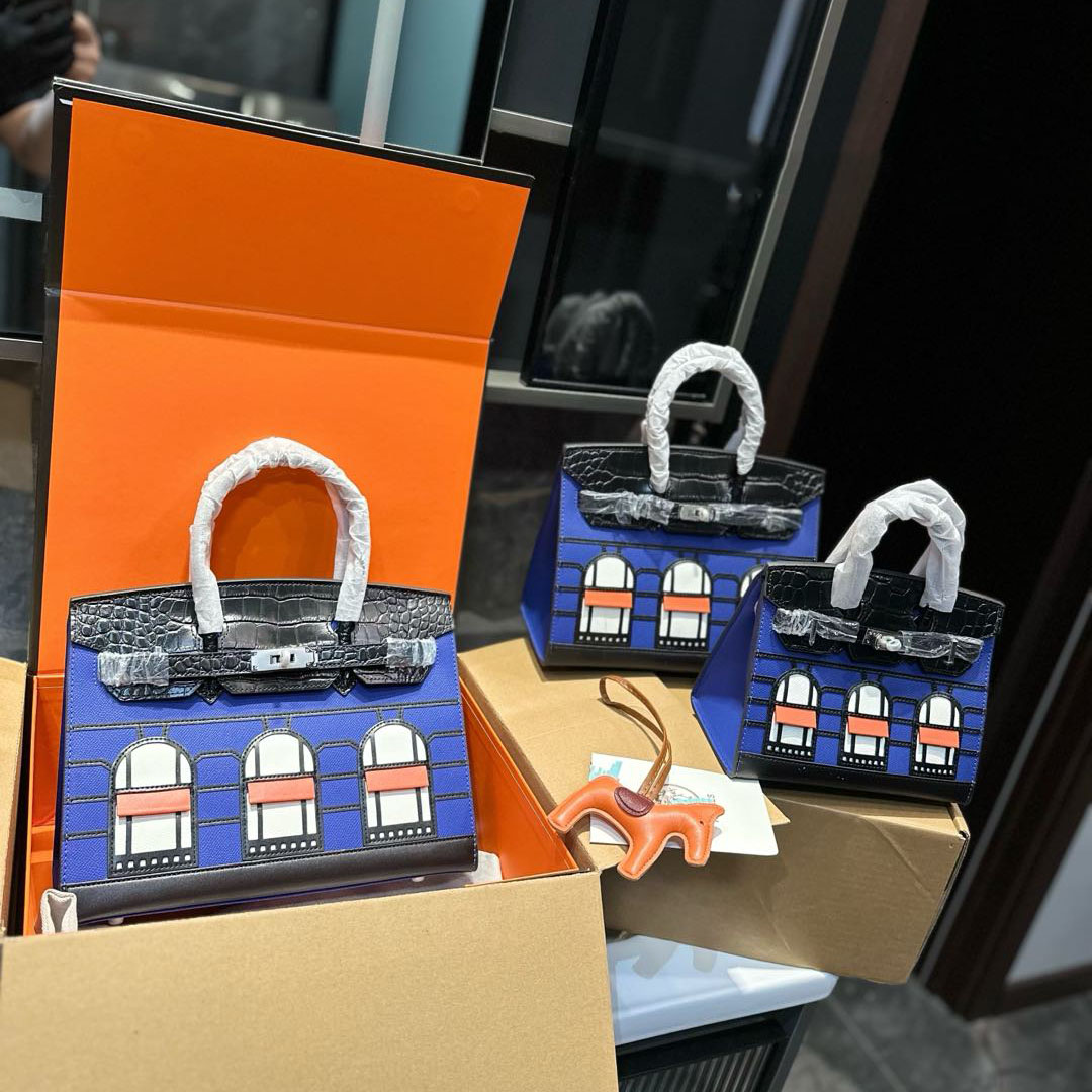 Birkin 20/25/29 Sellier Limited Edition Faubourg Bag with Palladium Hardware