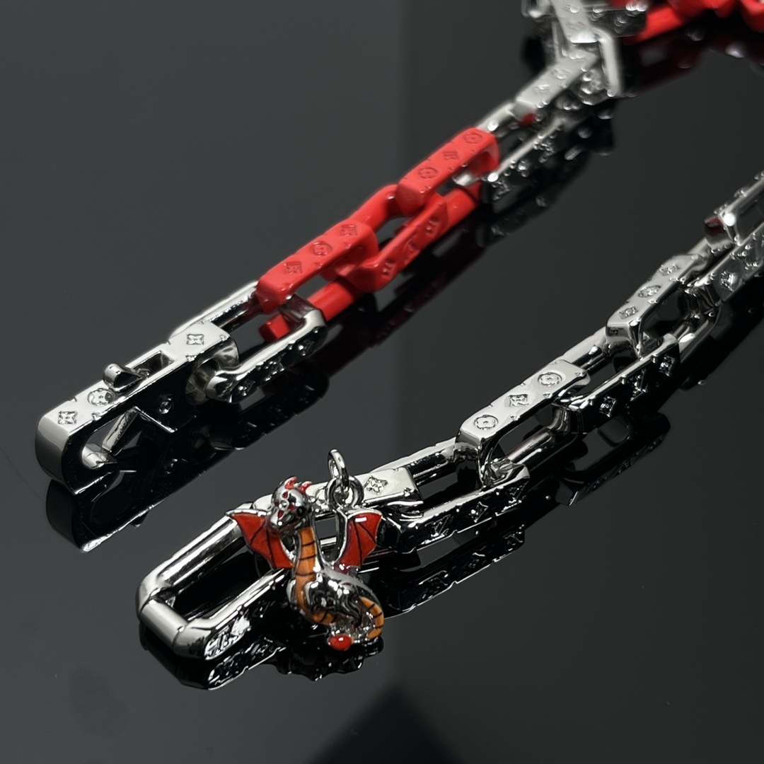 Monogram Chain Necklace