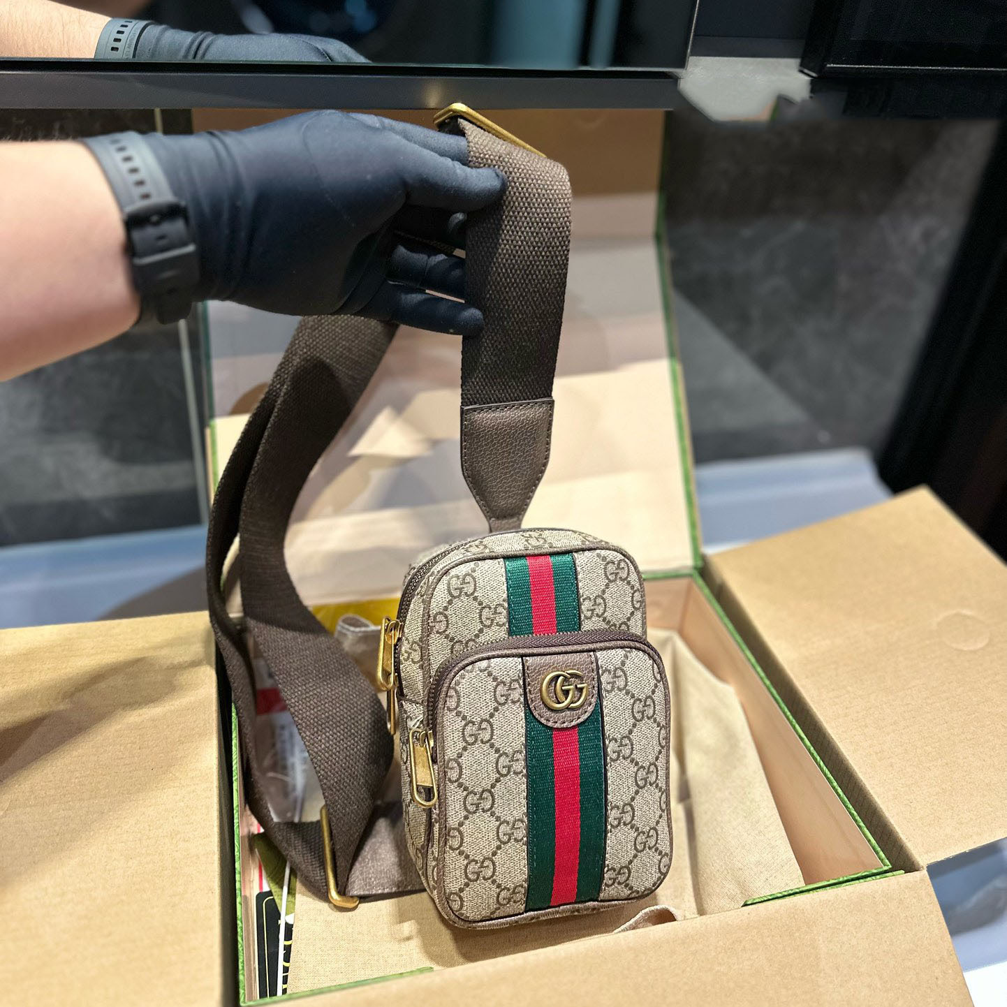 Ophidia Mini Shoulder Bag