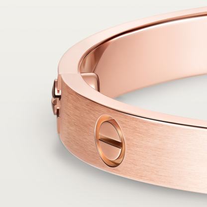 LOVE bracelet, classic model, brushed