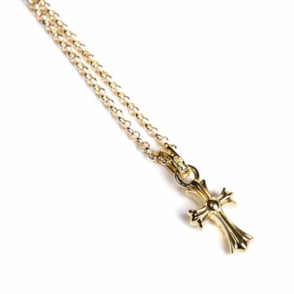 22K GOLD CROSS BABY FAT CHARM