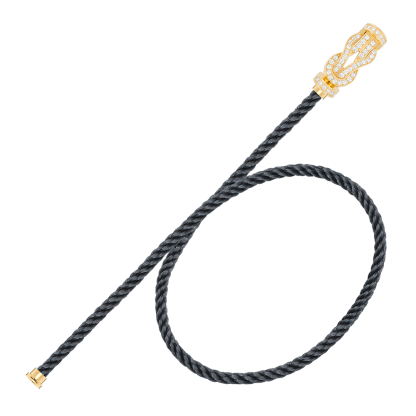 CHANCE INFINIE BRACELET 18K YELLOW GOLD AND DIAMONDS LARGE MODEL