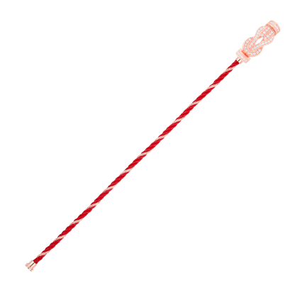 CHANCE INFINIE BRACELET 18K PINK GOLD AND DIAMONDS MEDIUM MODEL