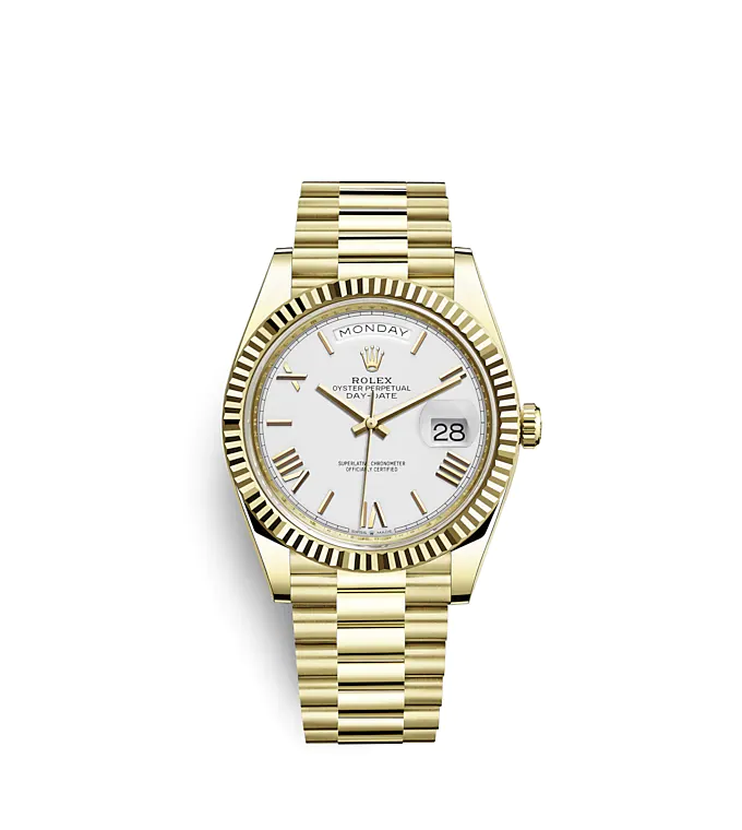 Day-Date 40 White/18 carat yellow gold ?40 mm