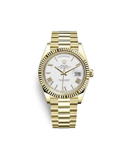 Day-Date 40 White/18 carat yellow gold ?40 mm